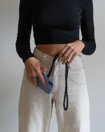小物 meltthelady strap cover tops Access Fashion | One-shoulder satin top side tying