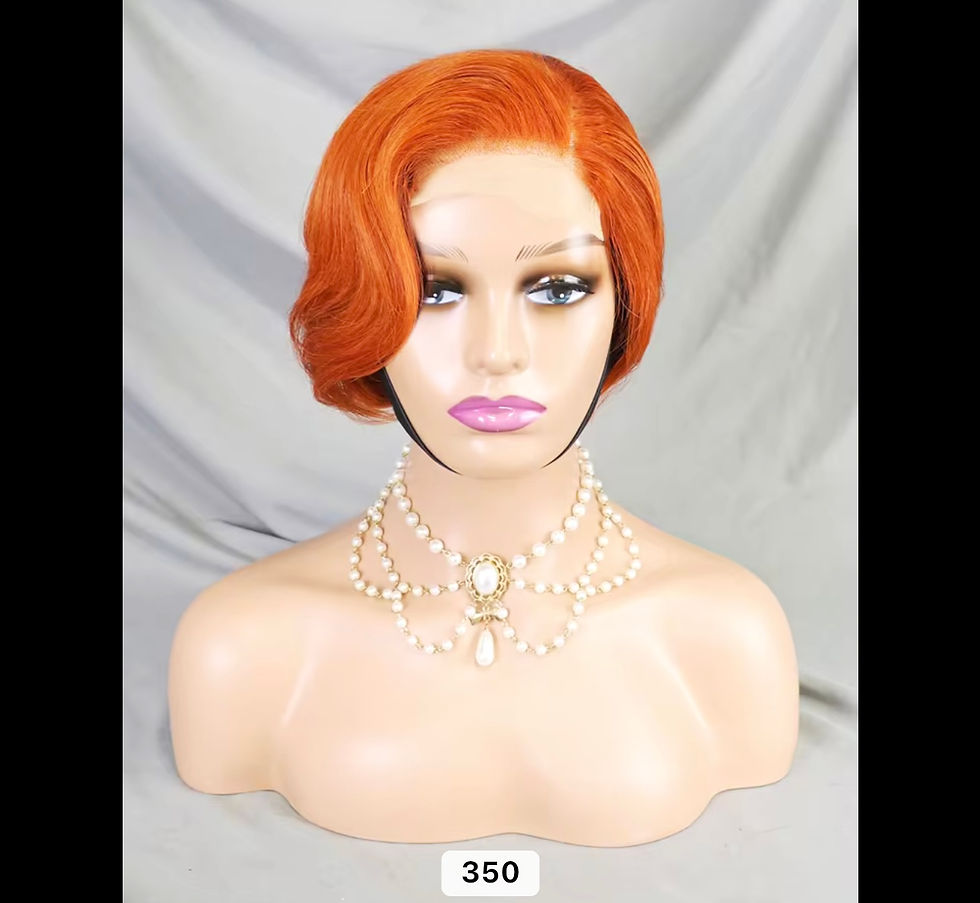 Thumbnail: 4*4 pixie cut-human hair/ any color 