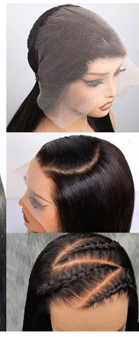 Thumbnail: 13*4 lace front wig/Silky Straight/180 density 