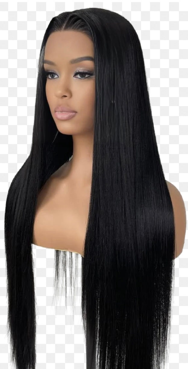 Thumbnail: 13*4 lace front wig/Silky Straight/180 density 