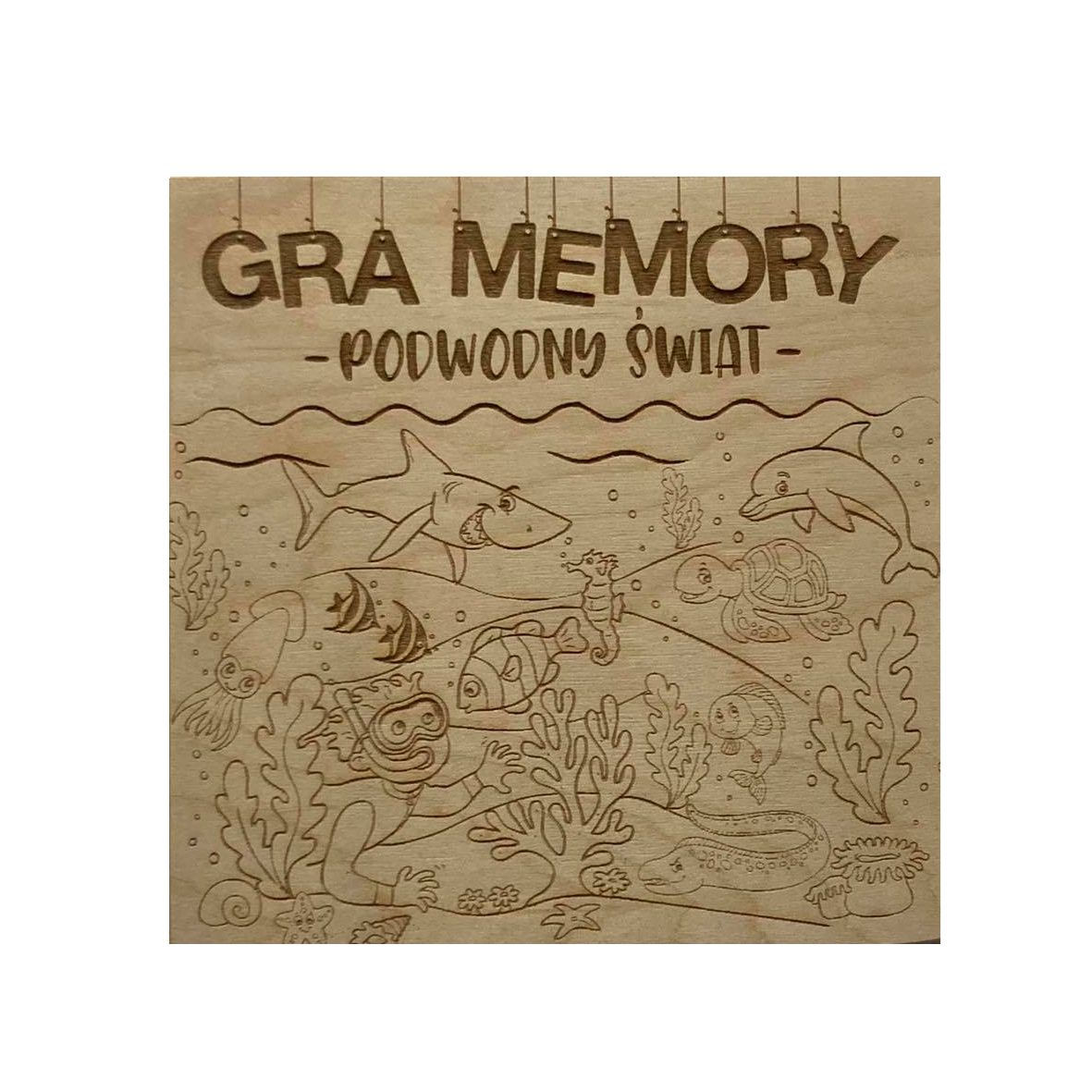 GRA MEMORY - Podwodny świat PL