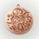 Thumbnail: 2ps Copper flower circle blanks for enameling Flower bead for handmade jew