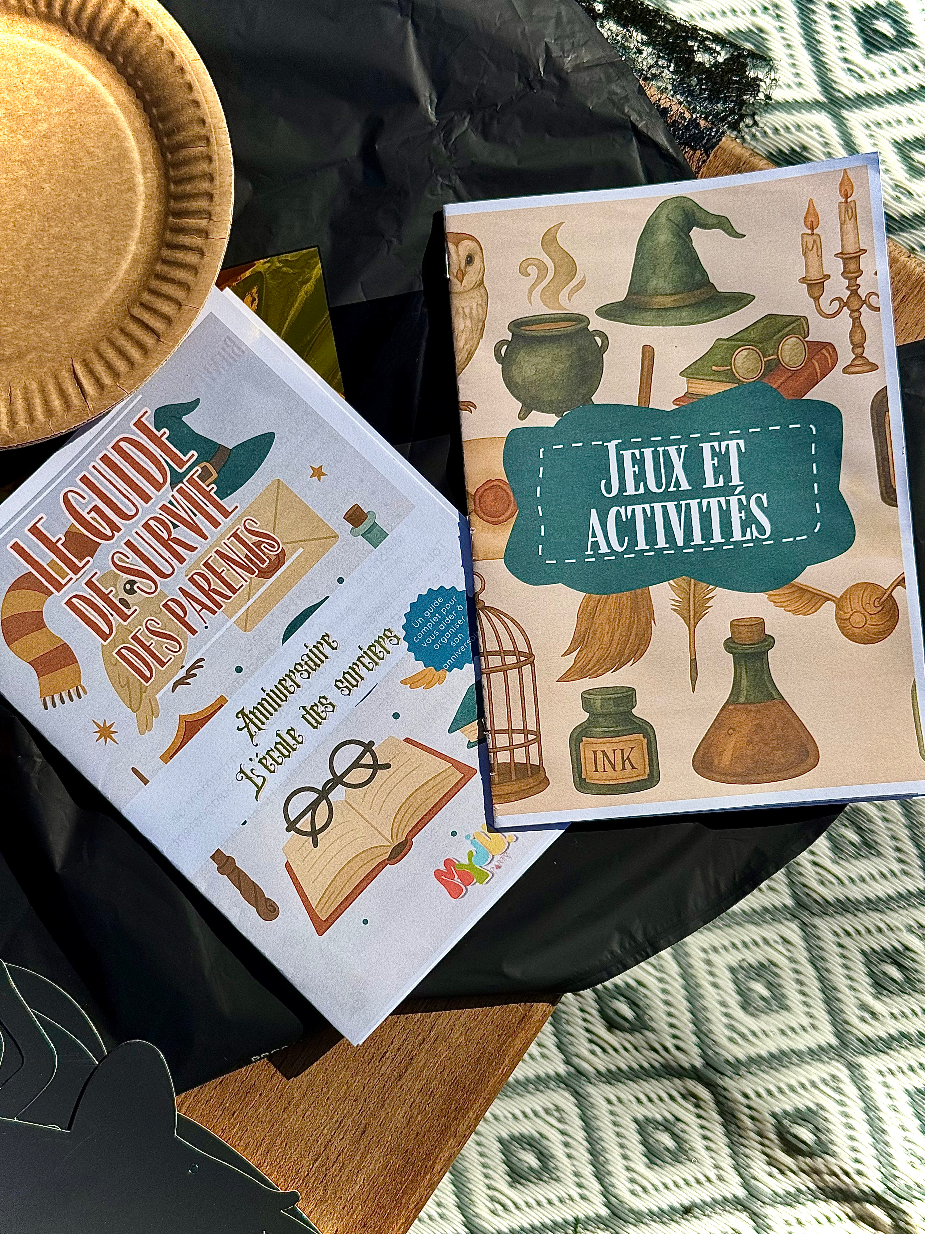 Box anniversaire enfant L’école des sorciers – Univers magique livré en France