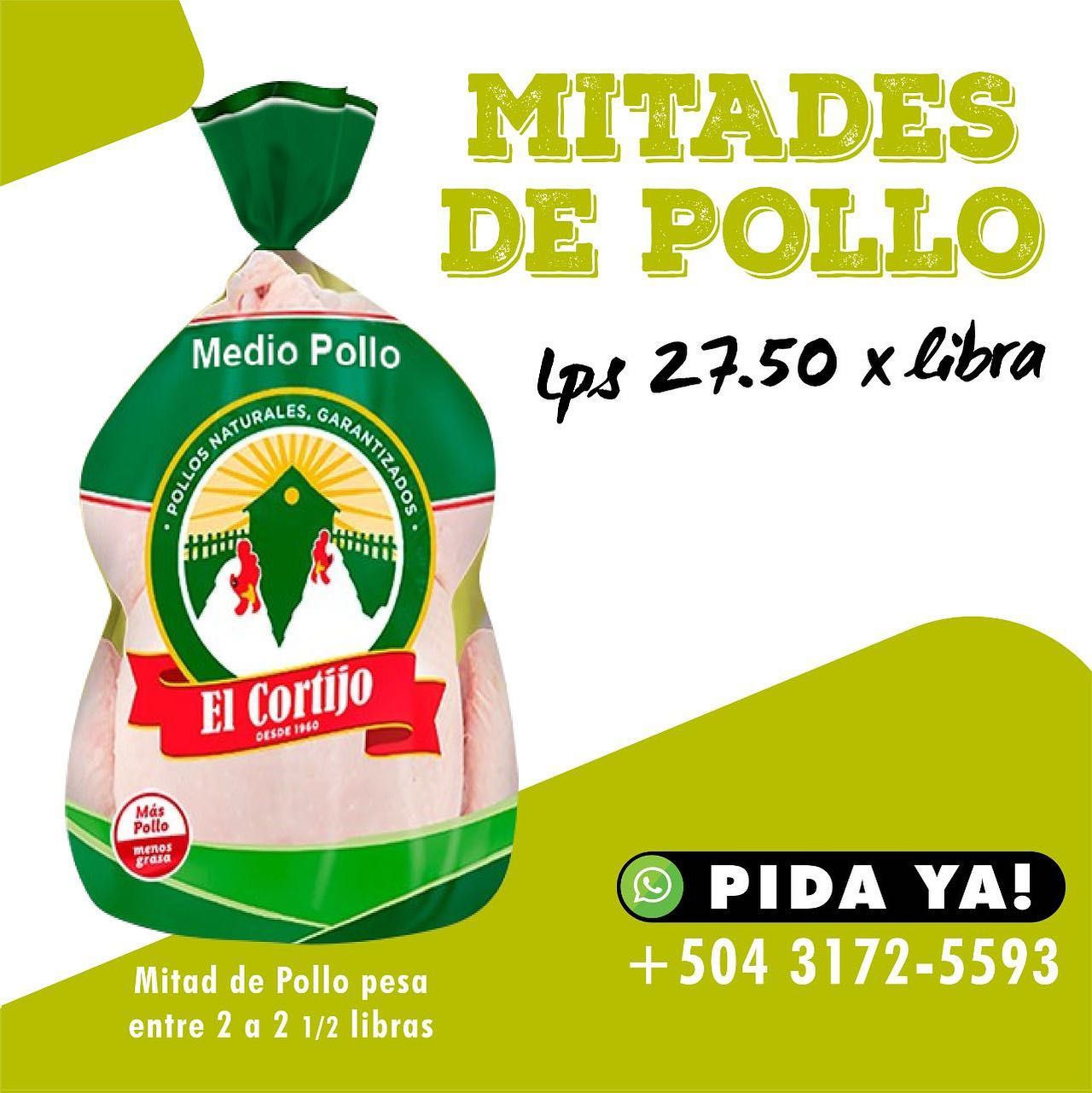 Mitades De Pollo // Chicken Halves