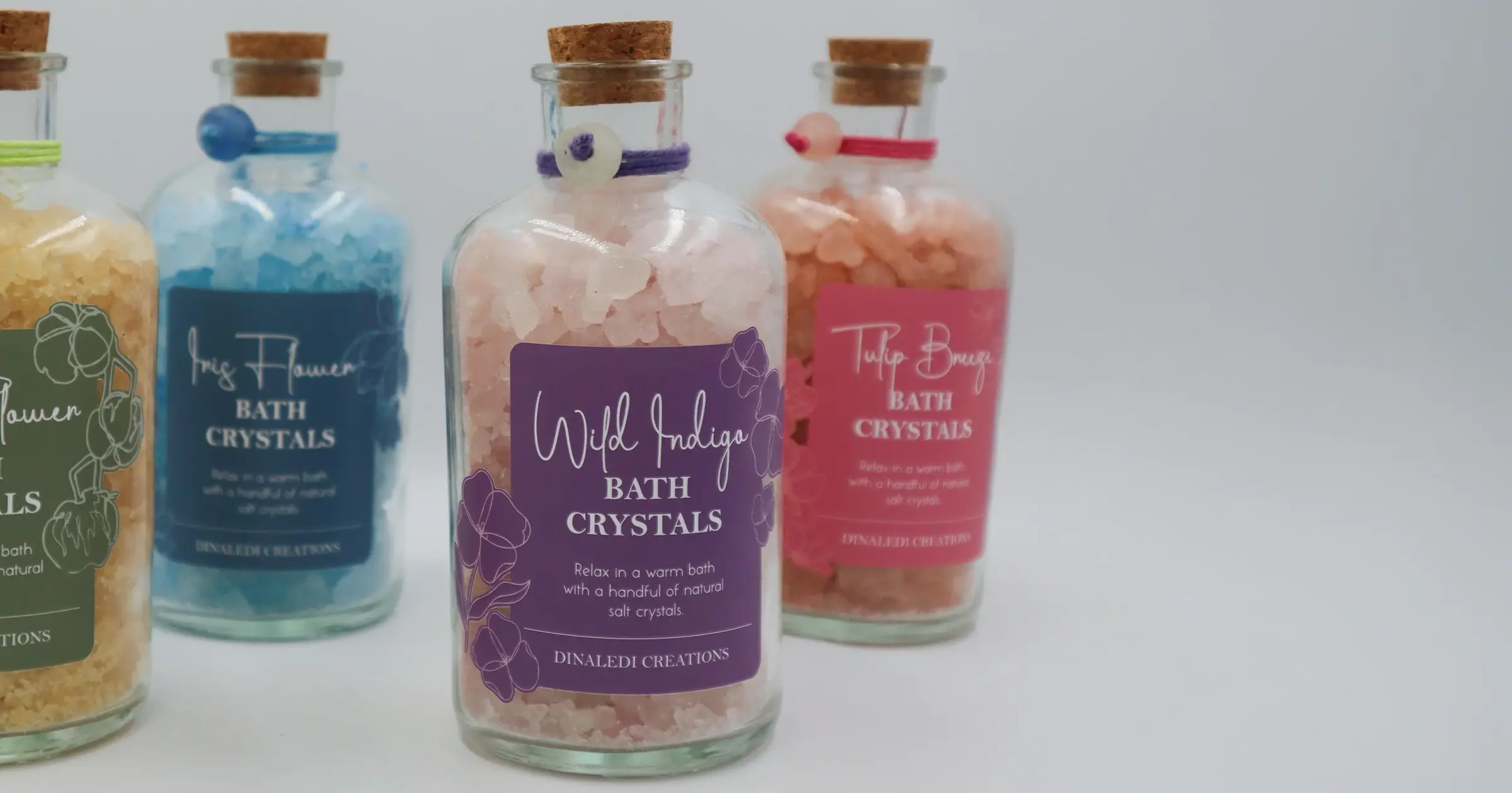 Ester Bath Crystals | 650g Glass Bottle