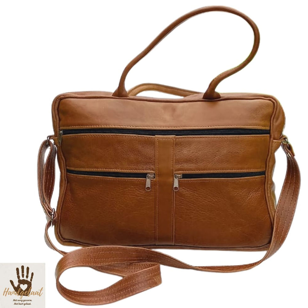Thumbnail: The Business Master 🤎 Genuine Leather Laptop Bag