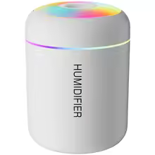 Mini usb air humidifier with colorful led gradient lights |
