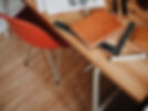 Designer Desk with Notebook and Ruler