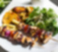 Huhn Schaschlik