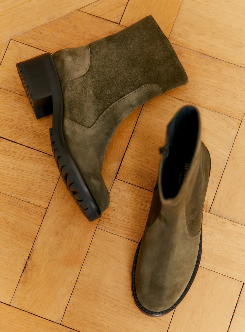 BOTTINES THIBAULT KHAKI