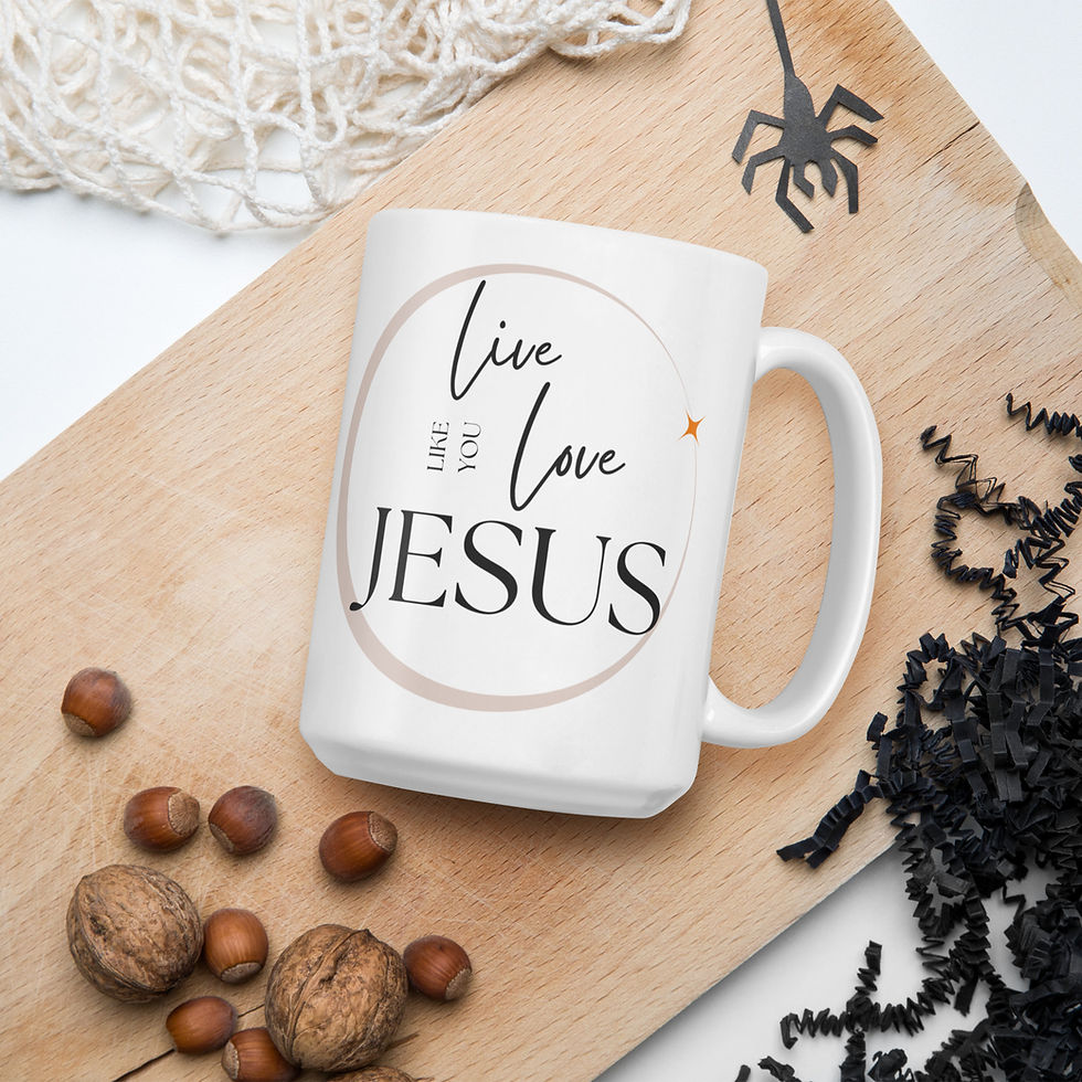 Thumbnail: Live, Love, Jesus Mug