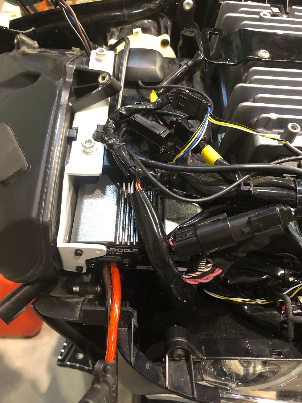 Thumbnail: FLTR SIDE PLATE-RM Amplifier Mounting Plate