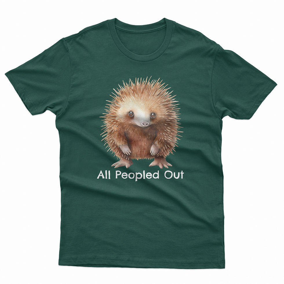 Kids T-Shirt All Peopled Out