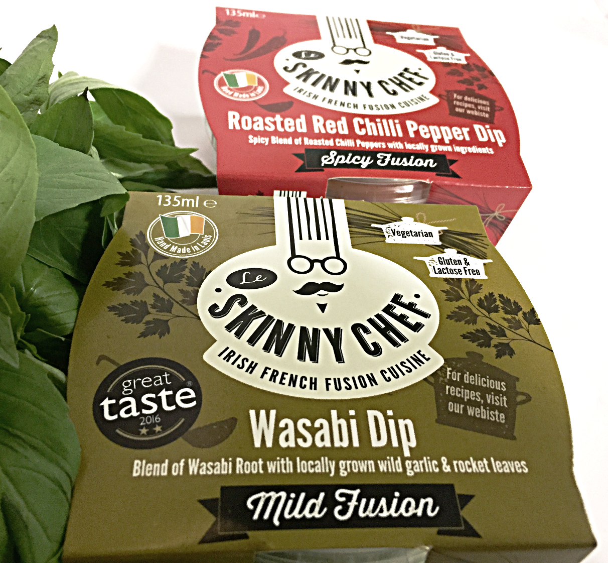 Wasabi & Red Chilli Pepper Dips