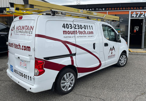 Fleet graphics. Design & installation. Calgary