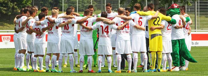 Der VFB Stuttgart hautnah bei Breuninger
