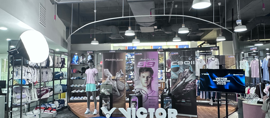 VICTOR PRODUCT SHOWCASE 2026: HIGHLIGHTING KEY SPORTING EQUIPMENT FOR 26Q3