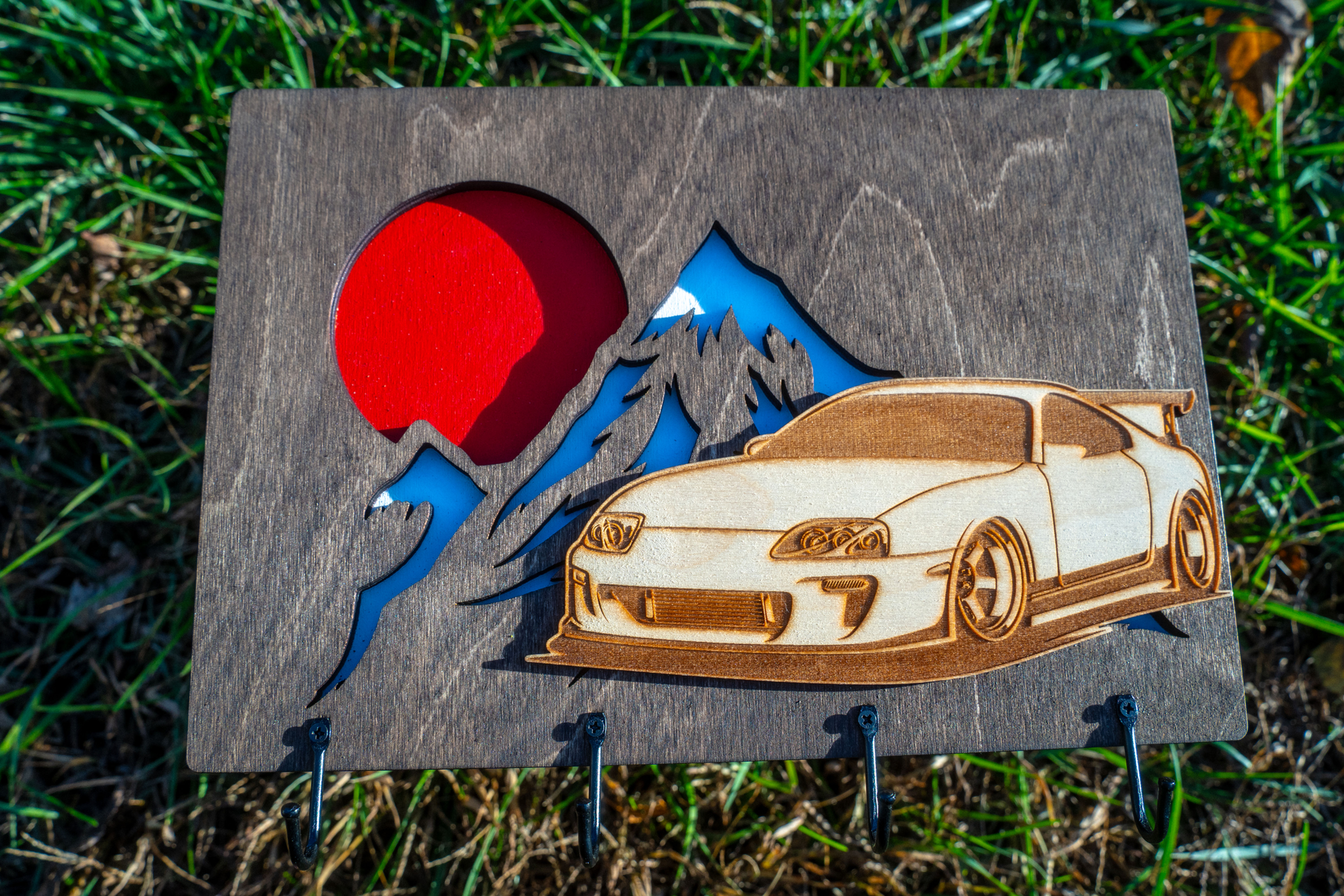 Toyota Supra MK4 Wooden Key Hook