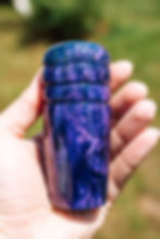 Thumbnail: Deep Purple Swirl Shift Knob