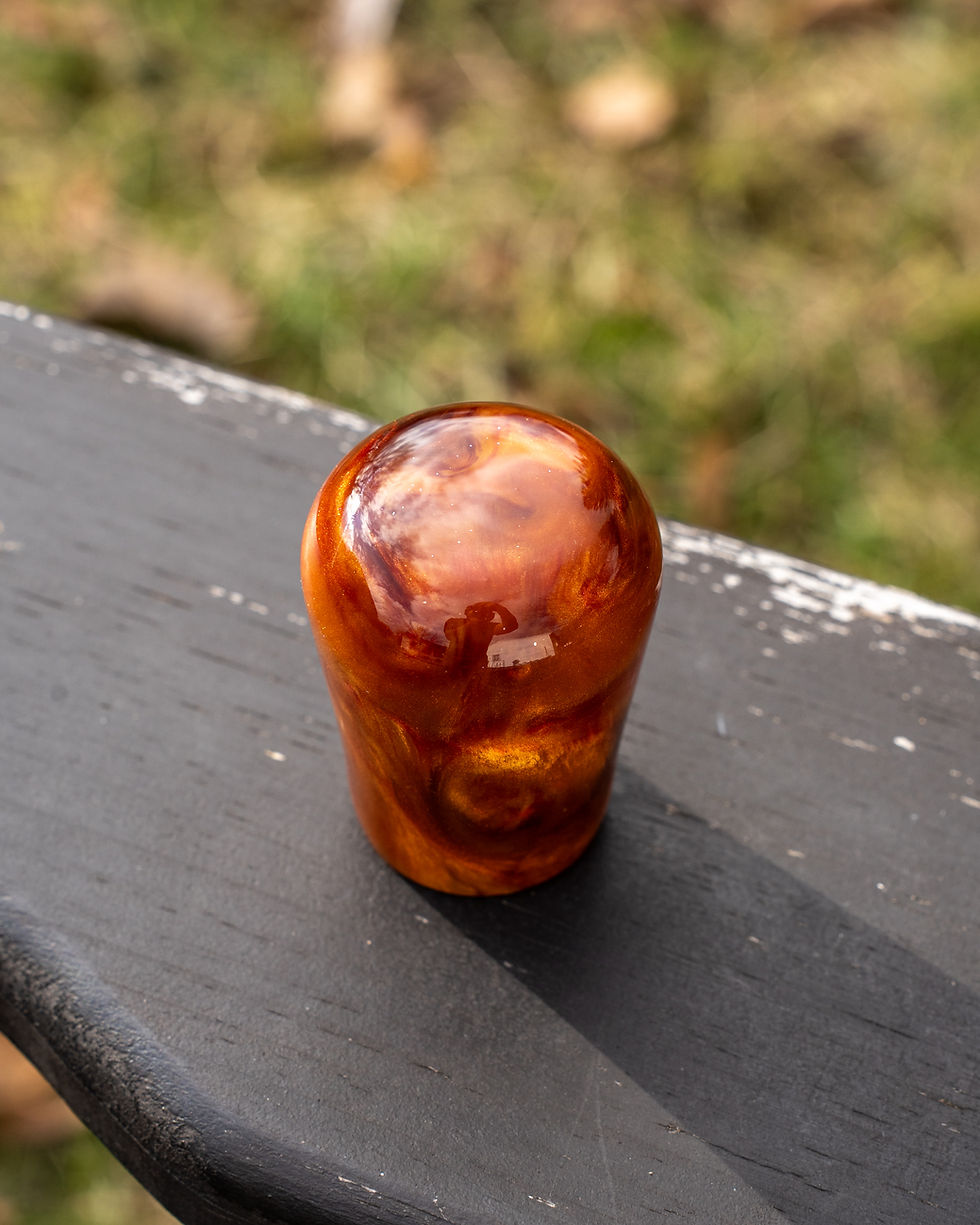 Thumbnail: Red Orange Swirl Shift Knob