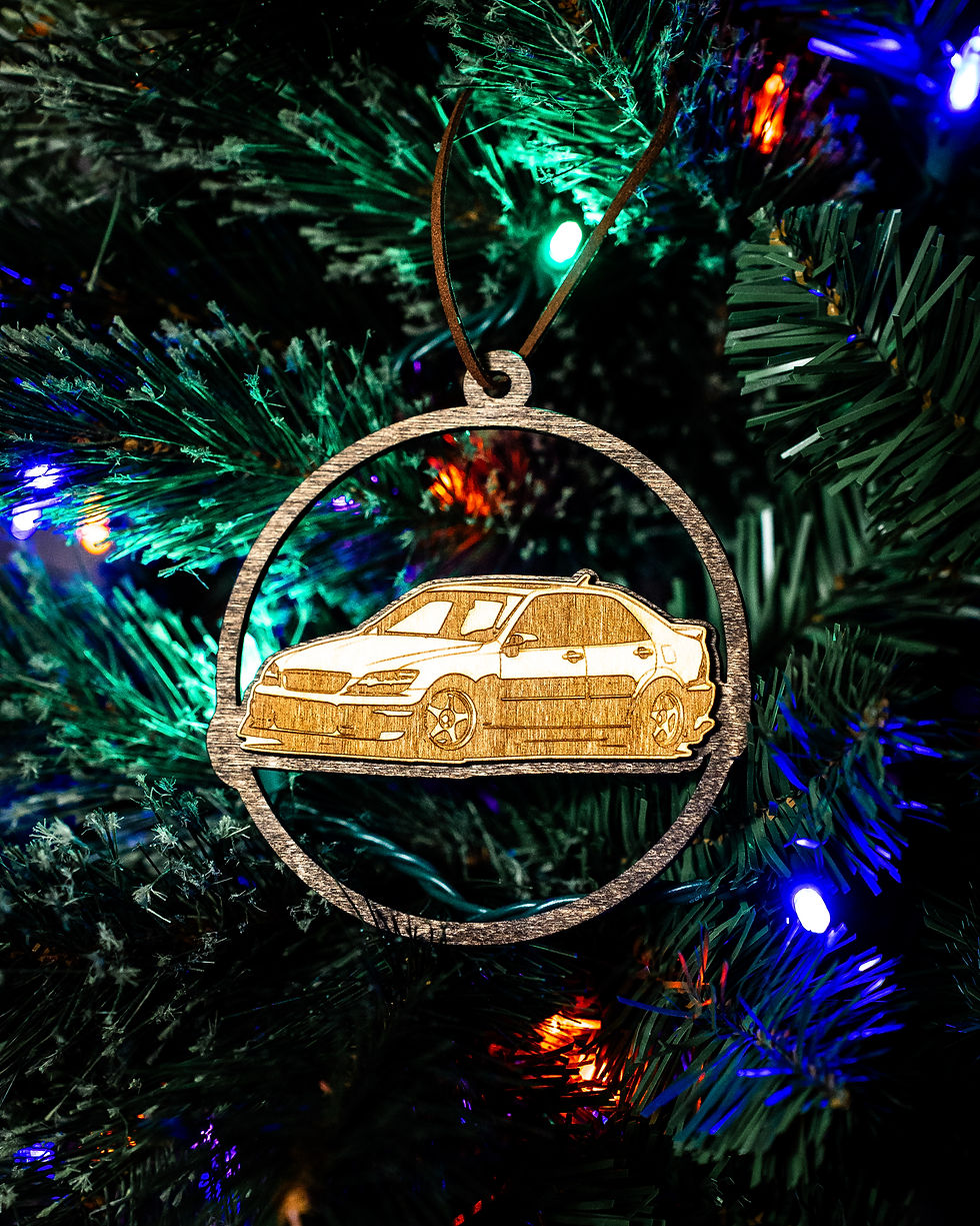 Thumbnail: Lexus IS300 Wooden Christmas Ornament