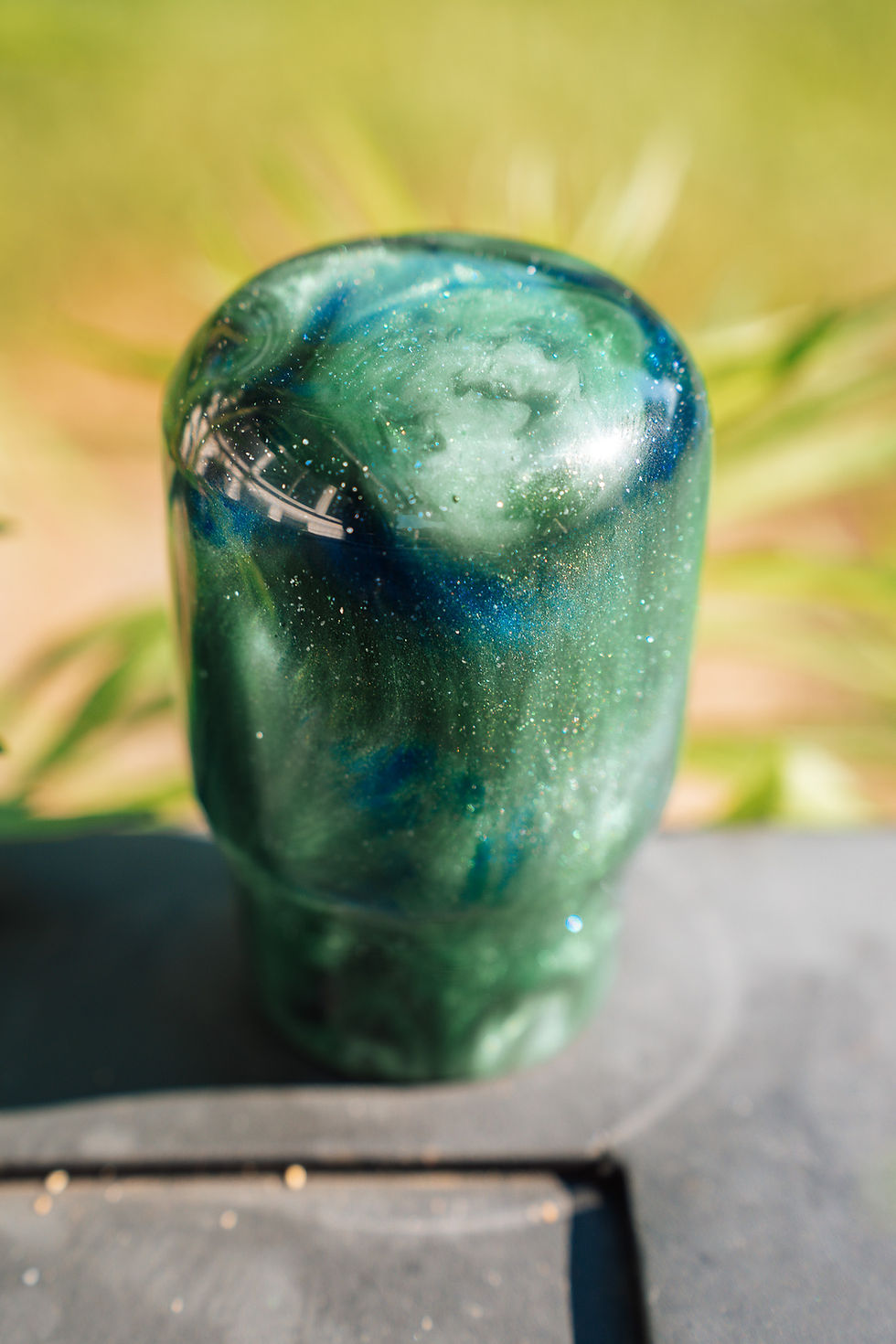 Thumbnail: Green and Blue Swirl Shift Knob