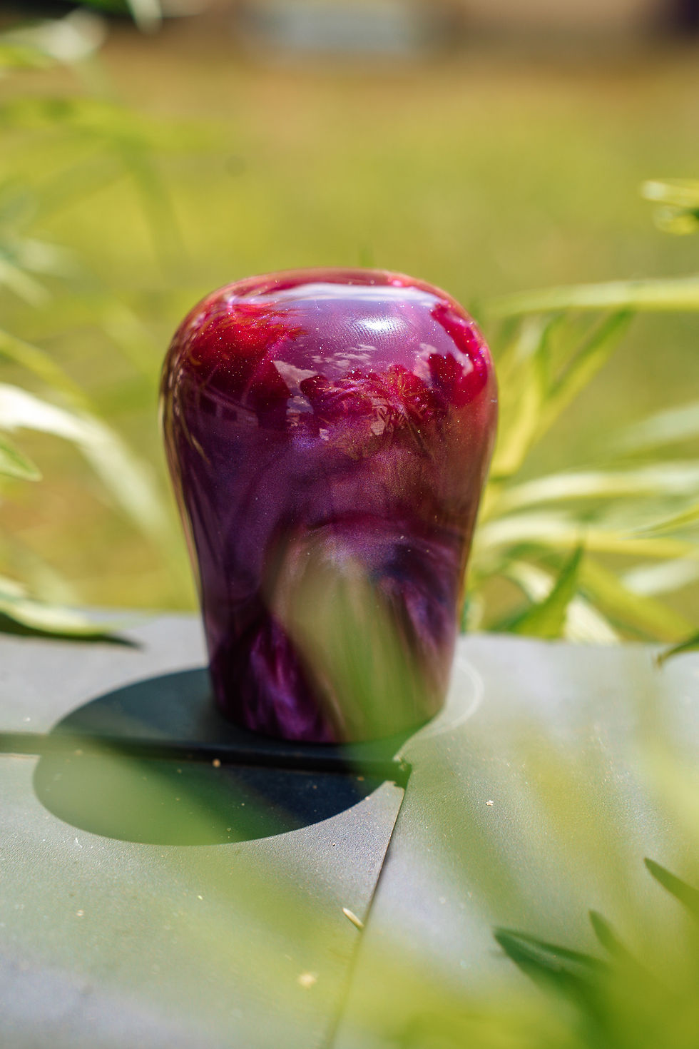 Thumbnail: Metallic Pink Purple Swirl 2 Shift Knob