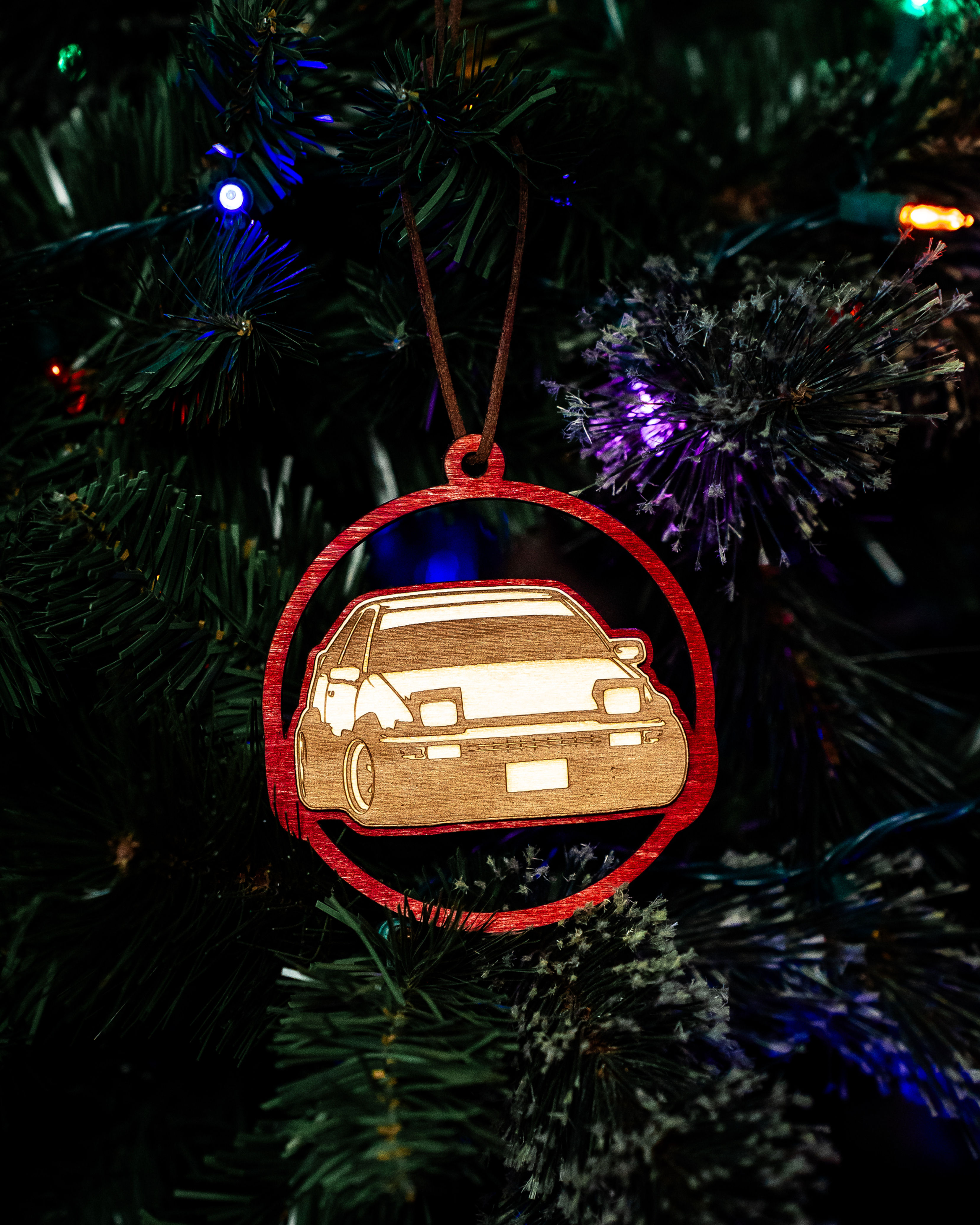 Toyota AE86 Hatch Wooden Ornament