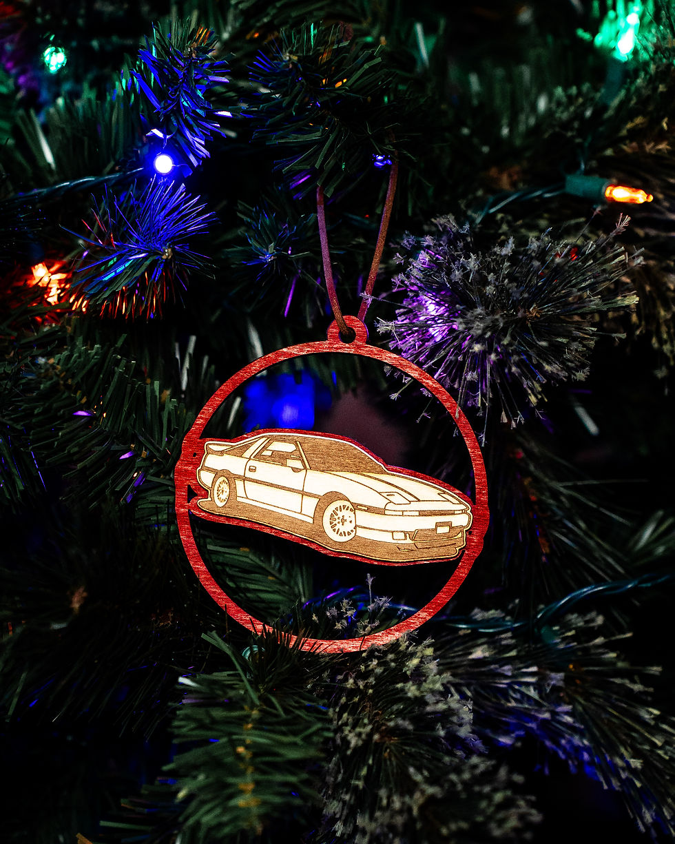 Thumbnail: Toyota Supra Mk3 (Jerry's) Wooden Ornament