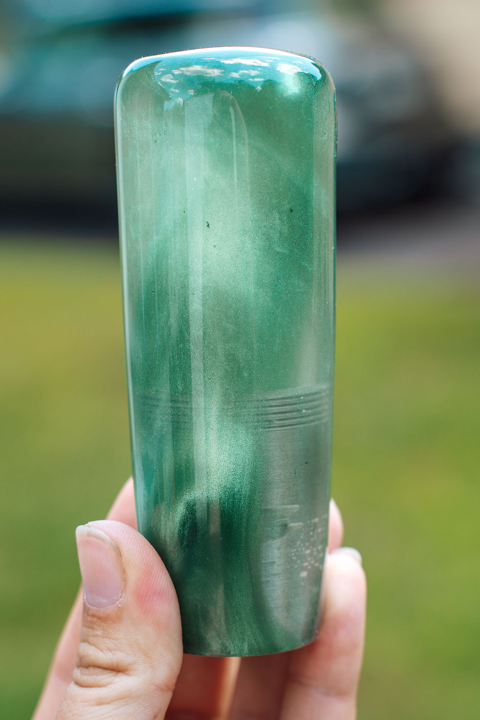 Thumbnail: Clear Green Mix Shift Knob