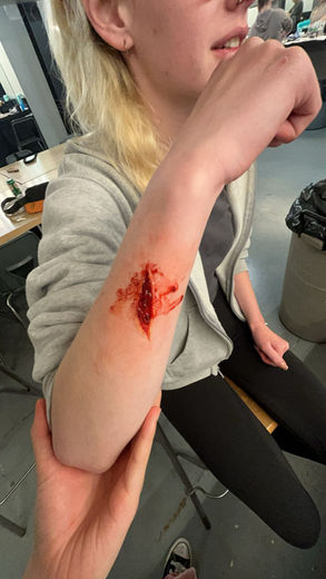 special effects, gore, scary, film, television, spfx, sfx, eczema, fake, makeup artist, makeup, art