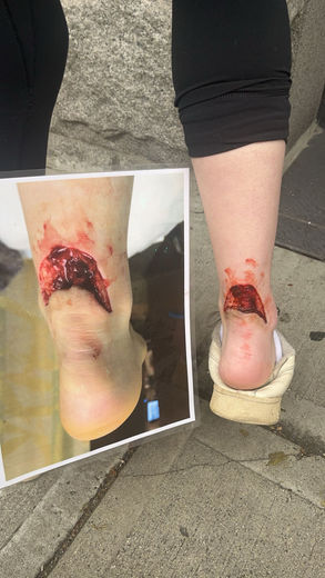 special effects, gore, scary, film, television, spfx, sfx, eczema, fake, makeup artist, makeup, art
