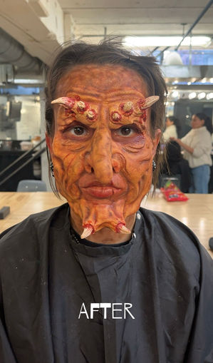 prosthetic, art, artist, makeup artist, film, television, goblin, hobgoblin