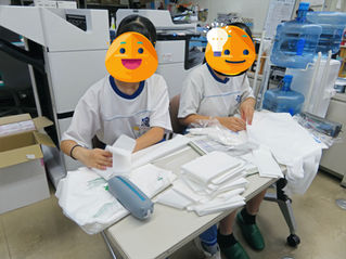 「トライやる・ウィーク」に福崎西中学校の生徒が来てくれました♪