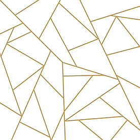 geometric-gold-hexagon-pattern-comforter