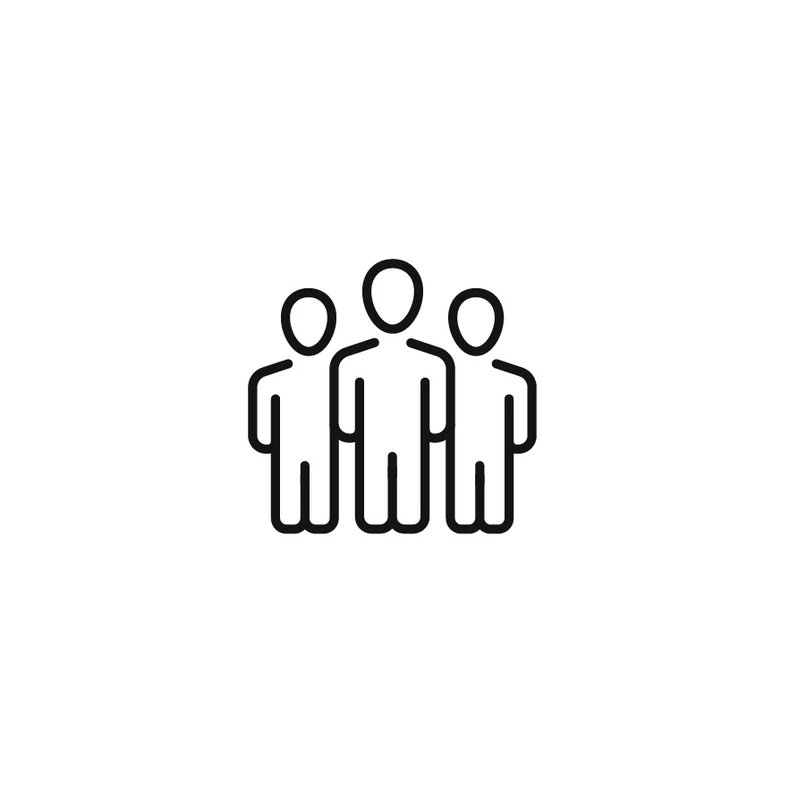 3 People standing together