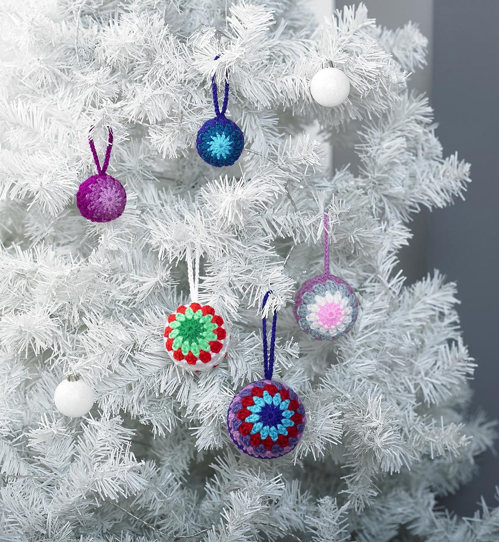 Thumbnail: christmas crochet pattern book
