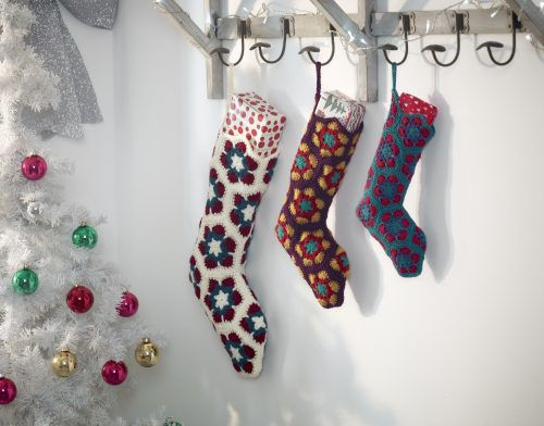 Thumbnail: christmas crochet pattern book