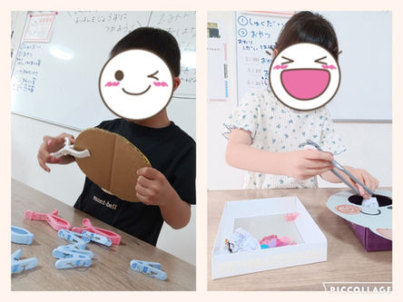 まごころ「きたかしわ」6/23~6/27🥢洗濯ばさみ・お箸を上手に使おう!✋