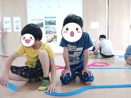 まごころ「きたかしわ」6/21🚅プラレールで街を作ろう🚄