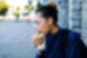 Girl Eating Hamburger