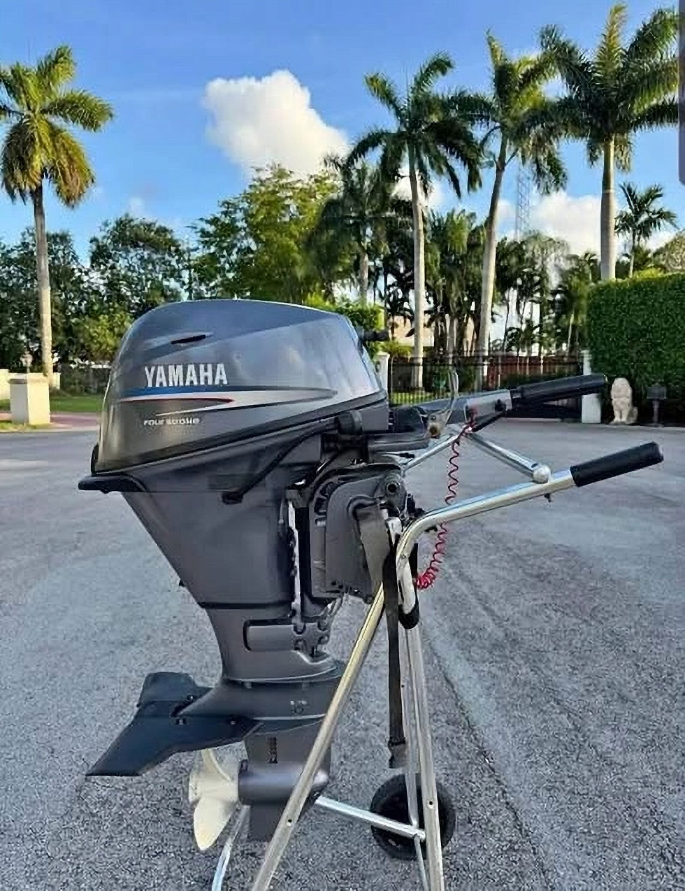Thumbnail: Yamaha Pre-owned 15HP 4-Stroke Outboard Motor