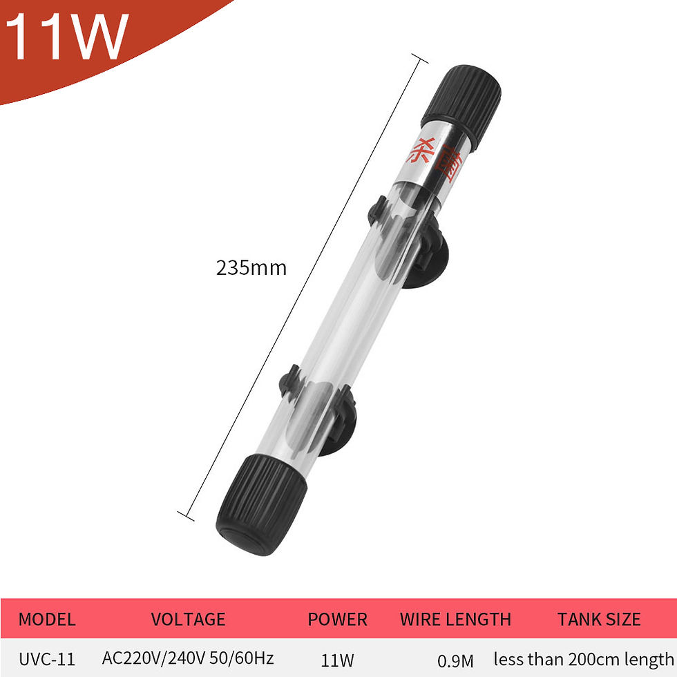 Thumbnail: Aquarium UV Light Submersible Sterilization Lamp 5~11W For Fish Tank