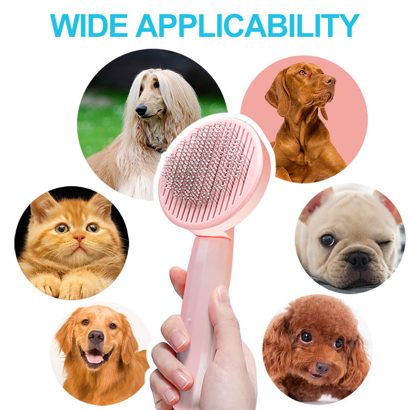 Thumbnail: Cat Brush Pet Grooming Brush for Cats Remove Hairs Pet Cat Hair Remover Pets Hai