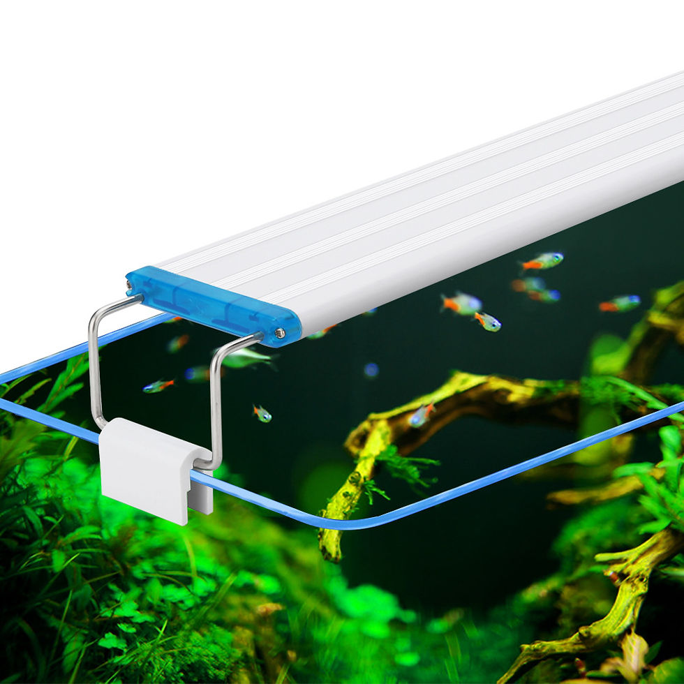 Thumbnail: Ultra-thin Aquarium Light Blue White White Three Color Change Aquatic Grass Land