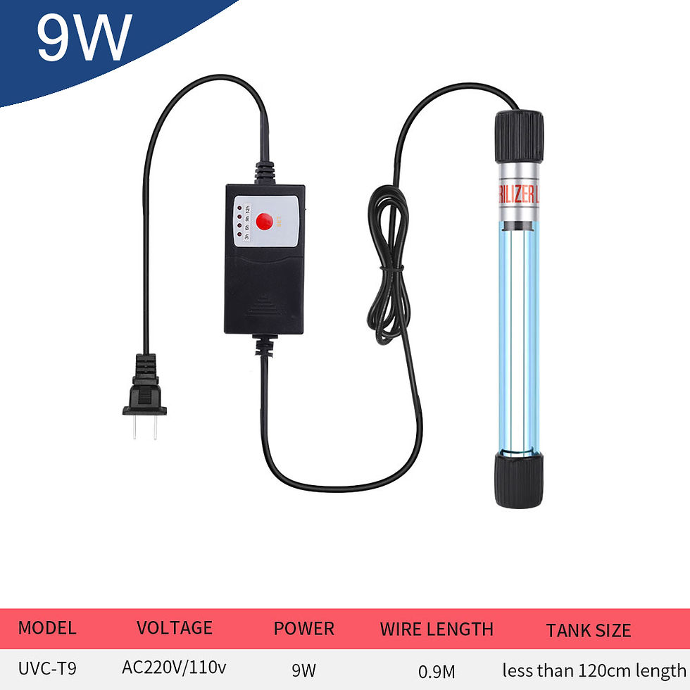 Thumbnail: Aquarium UV Light Submersible Sterilization Lamp 5~11W For Fish Tank