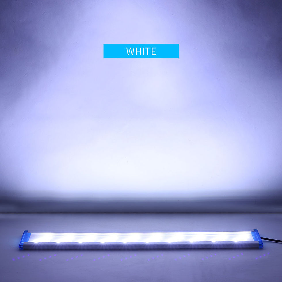 Thumbnail: Ultra-thin Aquarium Light Blue White White Three Color Change Aquatic Grass Land