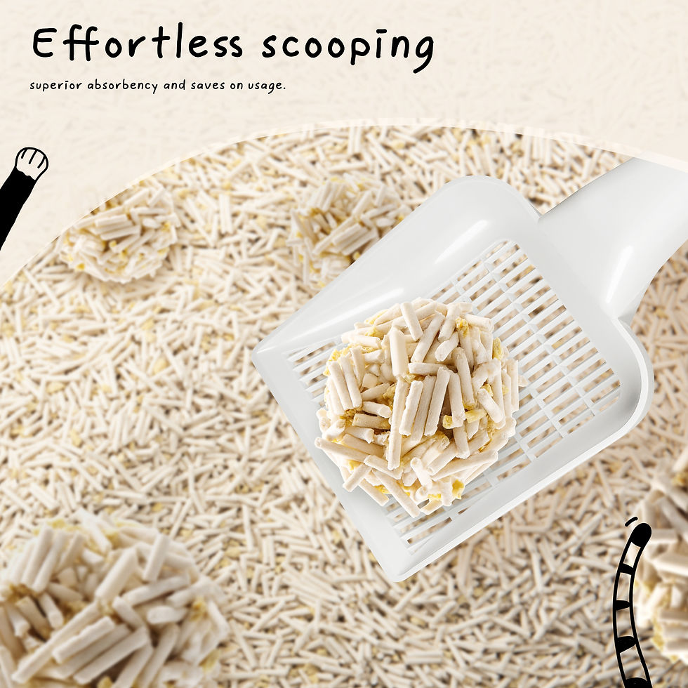 Thumbnail: Cococat Plant-based Tofu Cat Litter - Biodegradable Clumping Litter, Dust-free a