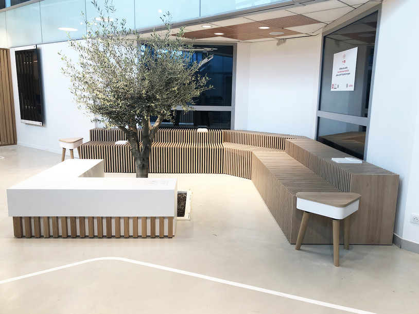 Création d’un nouvel espace d’attente et d’accueil