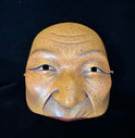 Masque de théâtre artisanal fabriqué par Patricia Gattepaille - Azur et les Aéroplanes